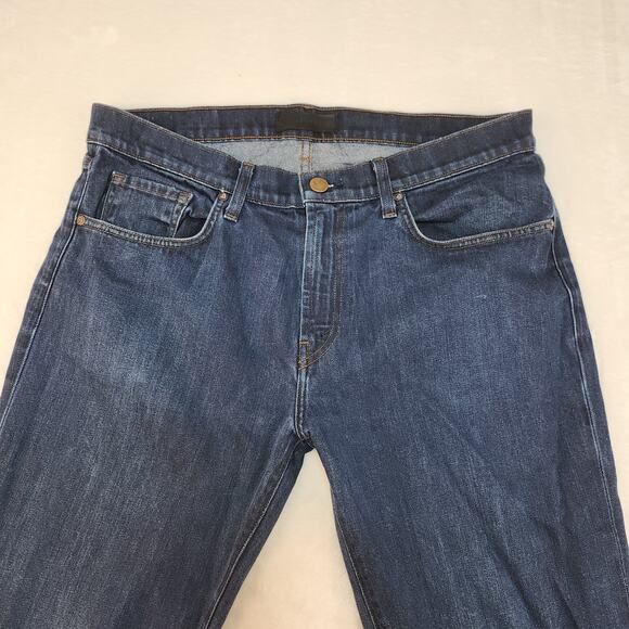 J Brand Tyler Jeans Mens 36x33 Slim Fit Resin Indigo Blue Denim - Picture 2 of 14